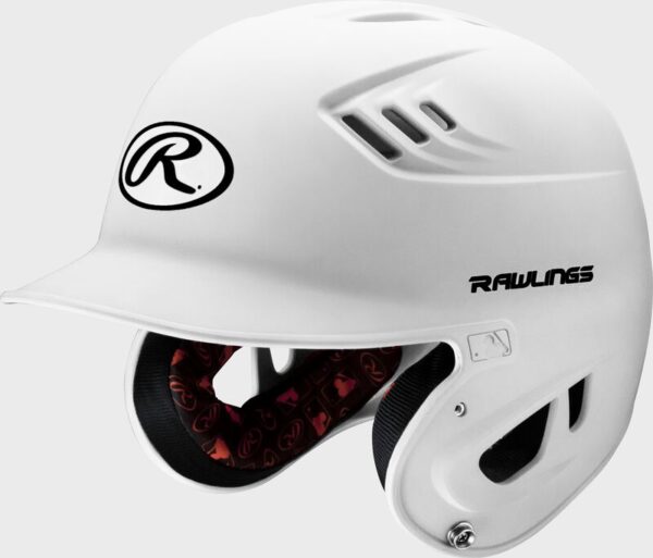 CASCO RAWLINGS RAWLINGS R16 JUNIOR & SENIOR MATTE 1-TONE BASEBALL HELMET - Imagen 7