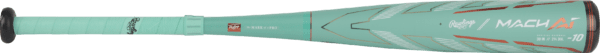 RAWLINGS MACH AI -10 (2 3/4" BARREL) USSSA YOUTH BASEBALL BAT - Imagen 3