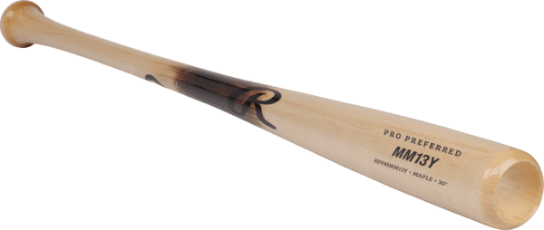 RAWLINGS PRO PREFERRED MM13 MAPLE YOUTH WOOD BAT - Imagen 4