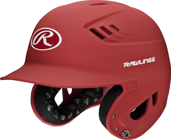 CASCO RAWLINGS RAWLINGS R16 JUNIOR & SENIOR MATTE 1-TONE BASEBALL HELMET - Imagen 11