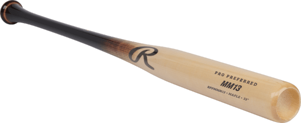 RAWLINGS PRO PREFERRED MM13 MAPLE WOOD BAT - Imagen 3