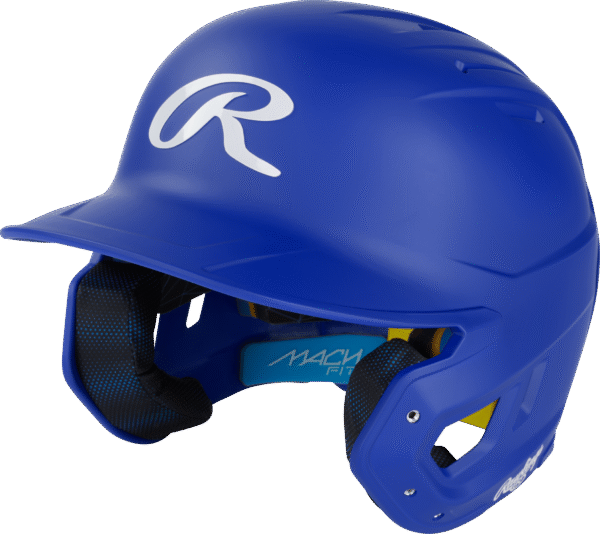 RAWLINGS MACH FIT OSFM MATTE 1-TONE BASEBALL HELMET - Imagen 7