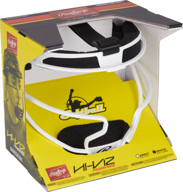 HI-VIZ ULTRA SOFTBALL FIELDERS MASK - Imagen 4