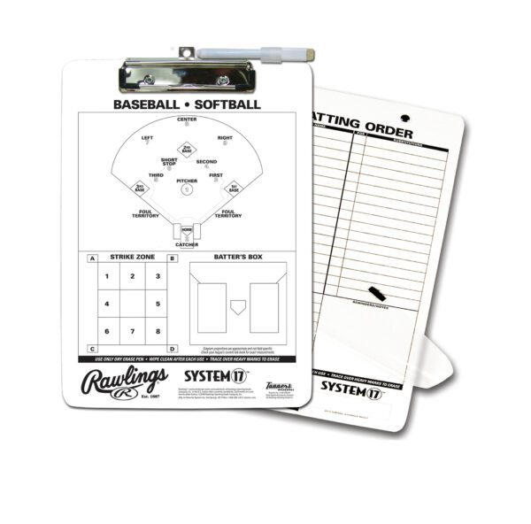 COACHES BASEBALL CLIPBOARD
